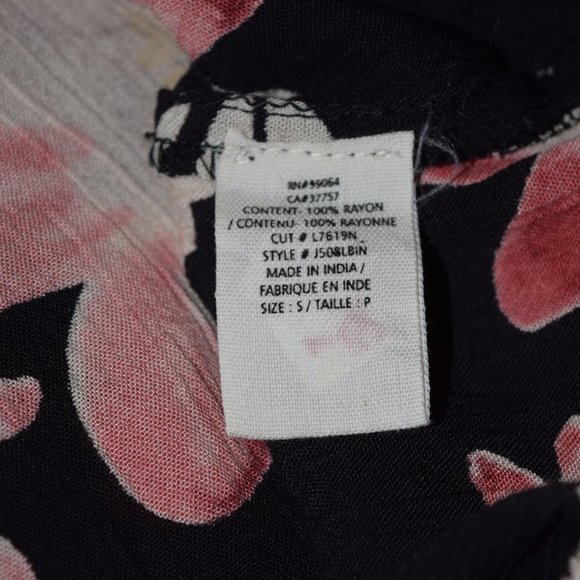 Billabong Floral Blouse size small - Picture 7 of 7